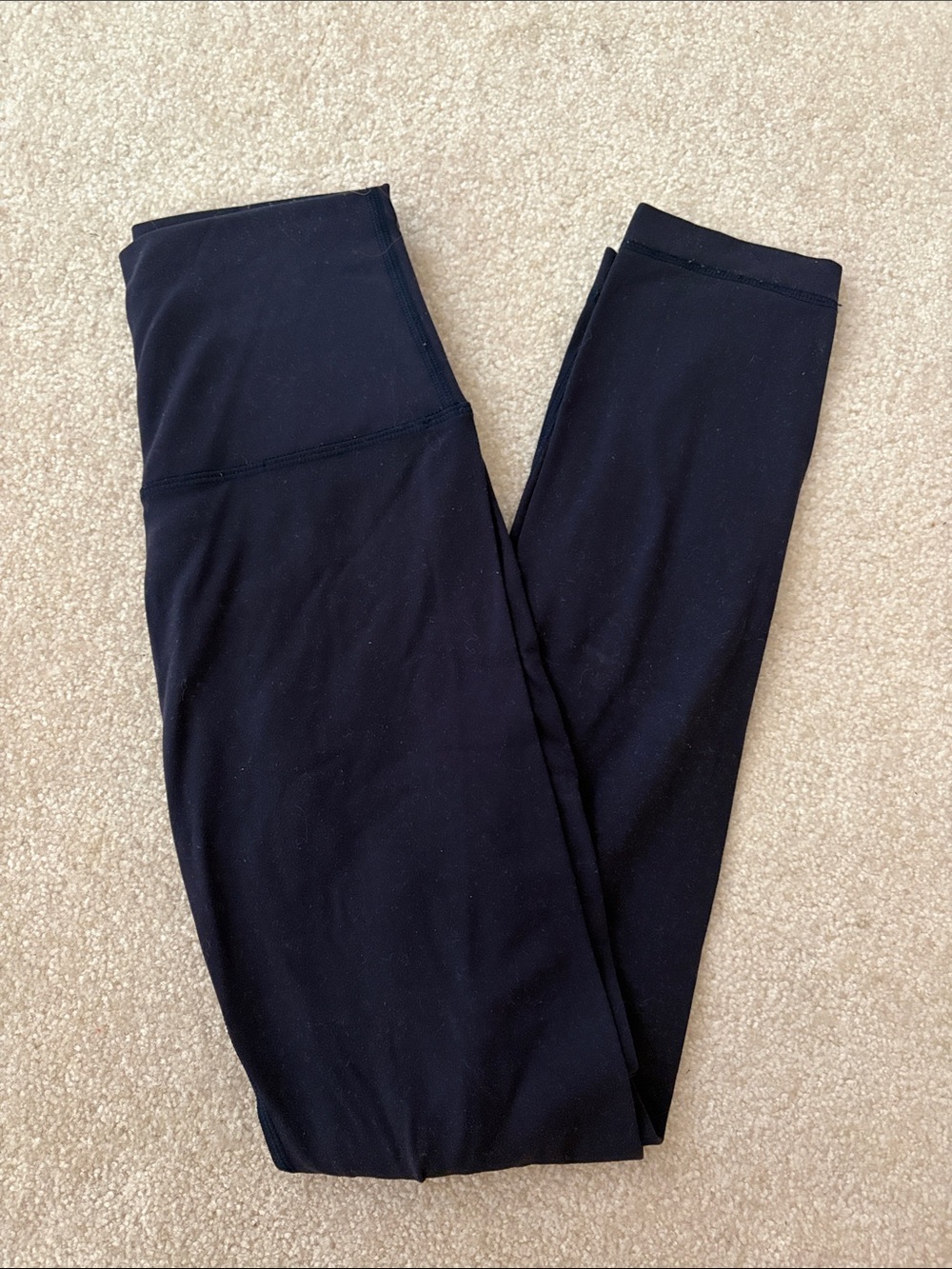 Lululemon Navy High-Waist Leggings